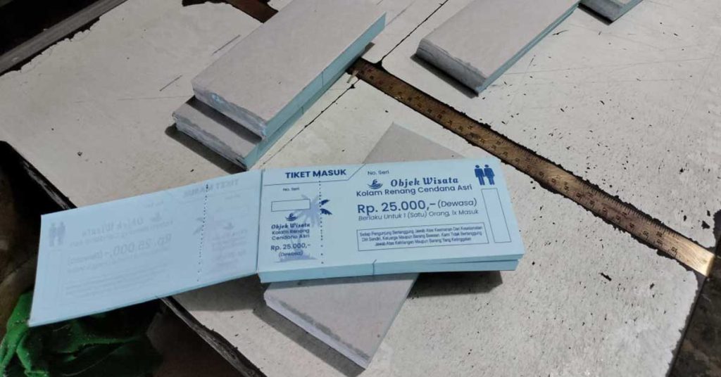jasa cetak tiket